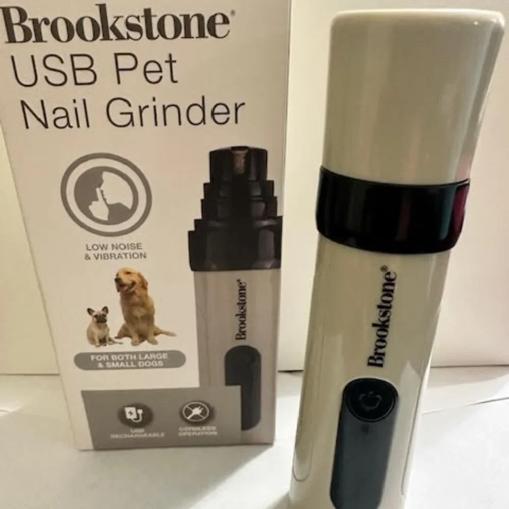 Brookstone Pet Nail Grinder New in box